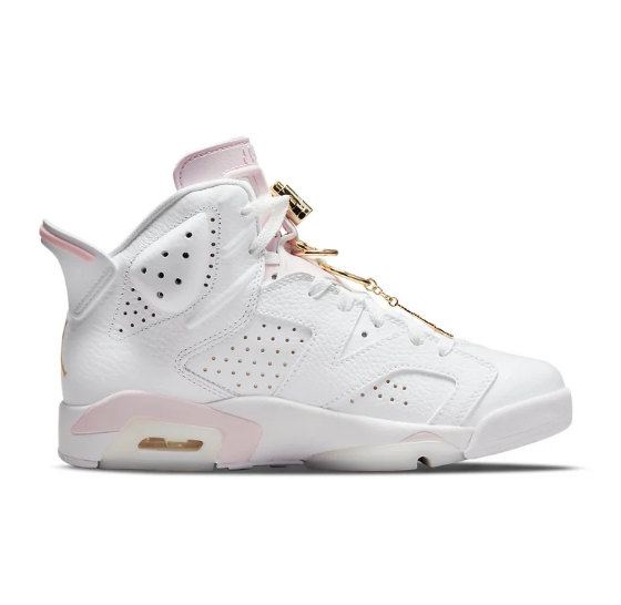 Women's Air Jordan 6 Retro 'Gold Hoops' (DH9696-100)