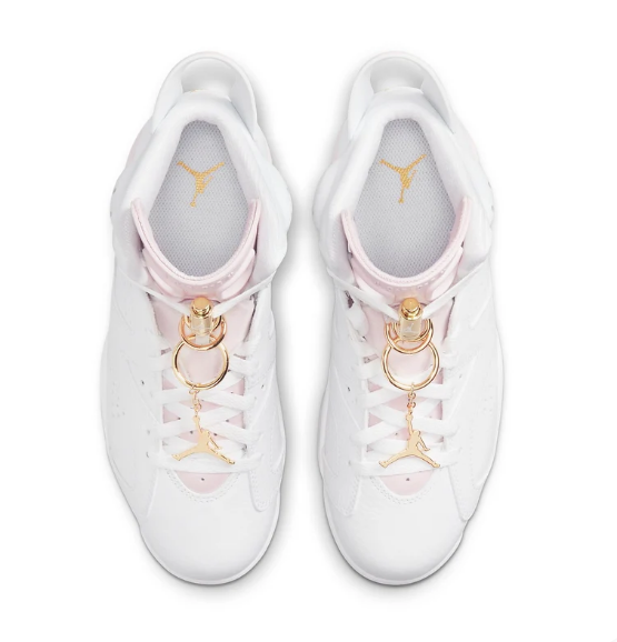 Women's Air Jordan 6 Retro 'Gold Hoops' (DH9696-100)