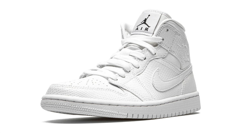 AIR JORDAN 1 MID WMNS White Snakeskin