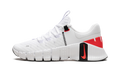 Free Metcon 5 White Bright Crimson