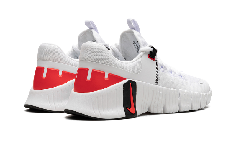 Free Metcon 5 White Bright Crimson